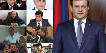 Разгромившая автомобили и избившая людей в Аване группа связана с Тароном Маргаряном (фото)