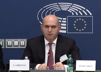 Աշոտյանը մի քանի վիճելի հայտարարություն է արել Եվրախորհրդարանում