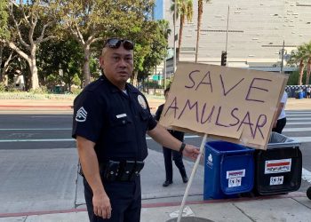 Արդյո՞ք Փաշինյանի լոսանջելեսյան հանրահավաքի ժամանակ Ամուլսարին վերաբերող պաստառներն արգելվել են