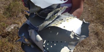 Сбитый на территории Вардениса азербайджанский БПЛА: фотографии и видео