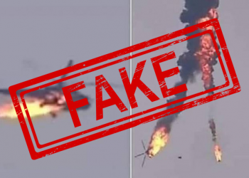 The pictures of the downed Azerbaijani helicopter on the Internet are fake