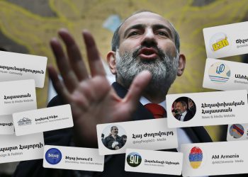 What do pro-government pages propagate