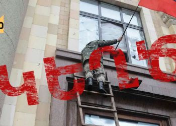 WarGonzo is falsifying: the “today’s” picture from Kharkov is from 2014