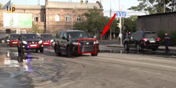 The Prime Minister’s car travels in violation of the law