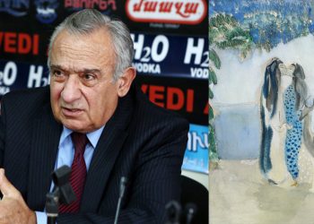 Դասագրքում Սարյանի նկարն է, որում համբուրվողները ոչ թե կանայք են, այլ կին ու տղամարդ. Գրականագետը սխալվում է