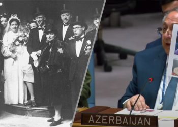 Евреи праздновали свадьбу в нацистском гетто: представленные Баку в ООН фотографии не могут отрицать факт гуманитарной катастрофы в Нагорном Карабахе