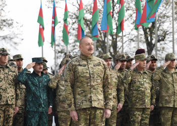Although Azerbaijan accuses Armenia of acquiring weapons, its own declared priority is increase in the country’s military expenses