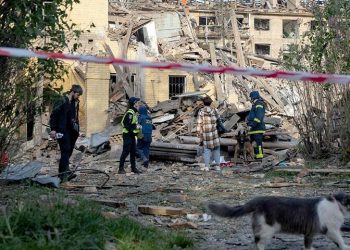 The strike having killed 12 civilians in Kyiv portrayed in the Kremlin as targeting military infrastructure