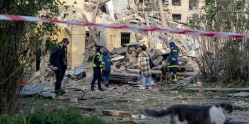 The strike having killed 12 civilians in Kyiv portrayed in the Kremlin as targeting military infrastructure