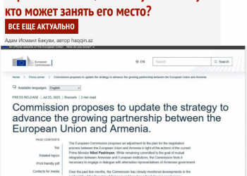 Fake news by Azerbaijani propaganda outlet: No statement was published on the European Commission website