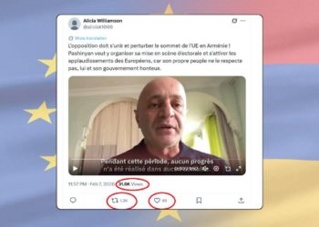 Unknown French-language “media” targets Armenia and upcoming EU summit