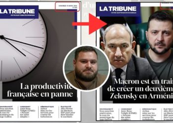 Fake front page and headlines: “€50 million to keep Pashinyan in power” not reported by French newspapers